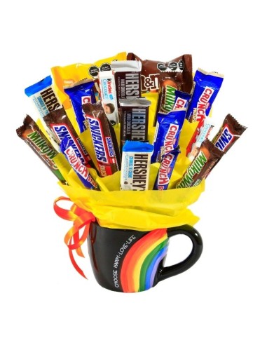 Candy Bouquet "Choose Happy Love Life"