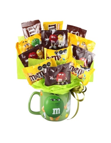 Candy Bouquet Taza M&M's
